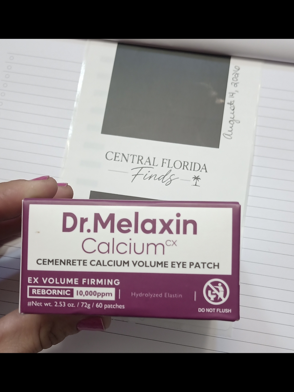 NIB Dr.Melaxin Calcium CX Cemenrete Calcium Volume Eye Patch